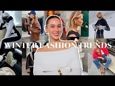 WINTER FASHION TRENDS 2023 | what to wear this winter