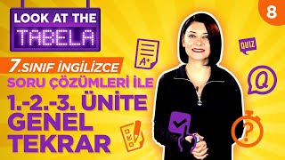 7. Sınıf İngilizce Soru Çözümü: Yeni Nesil Sorular ile 1. – 2. – 3. Ünite Genel Tekrar Testi