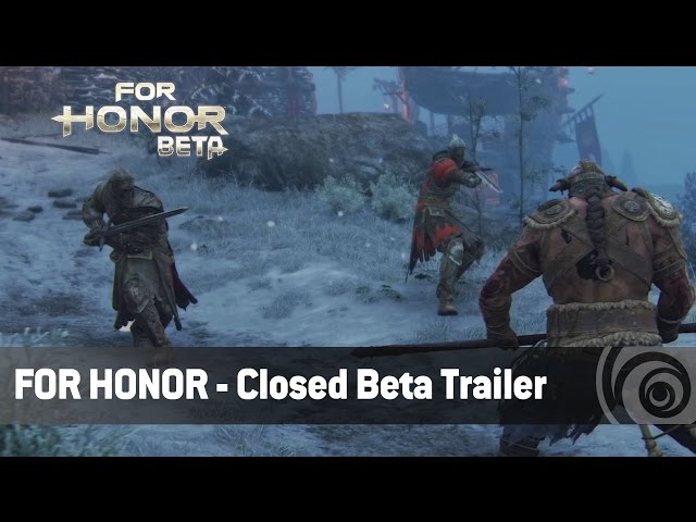 FOR HONOR - TRAILER BETA CERRADA