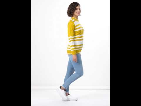 Yellow Sweater Provogue Women's Sweater Sweater For Girls On Flipkart Top