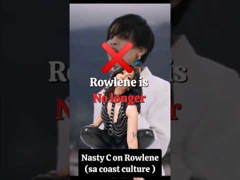 Nasty C on Rowlene #hiphop#sma#rowlene#voice#music#trending#shorts#southafrican#tallracks#bars#rap