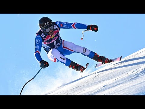 SKI ALPIN - LE NOUVEAU CHEF D'OEUVRE DE CYPRIEN SARRAZIN SUR LA STREIF DE KITZBÜHEL