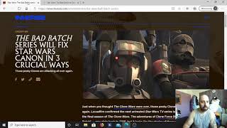 Star Wars The Bad Batch series. Let's talk about it