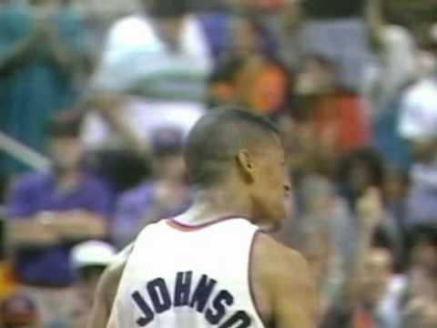 Kevin Johnson posterize Olajuwon 1994 WCSF G4