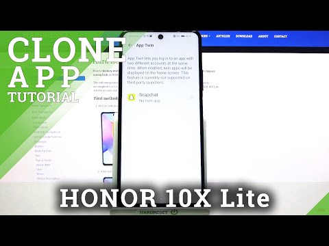 How to Clone Apps on HONOR 10X Lite – Dual Apps