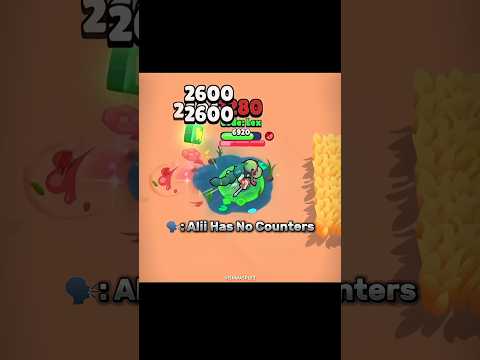 Alli Has No Counters? 💀🔥- Brawl Stars | #shorts #brawlstars #fyp #supercell #alli #foryou