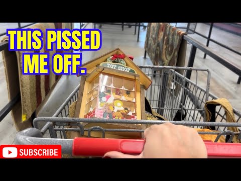 These thrift stores are losing their minds|THRIFT WITH ME|VINTAGE HOME DECOR