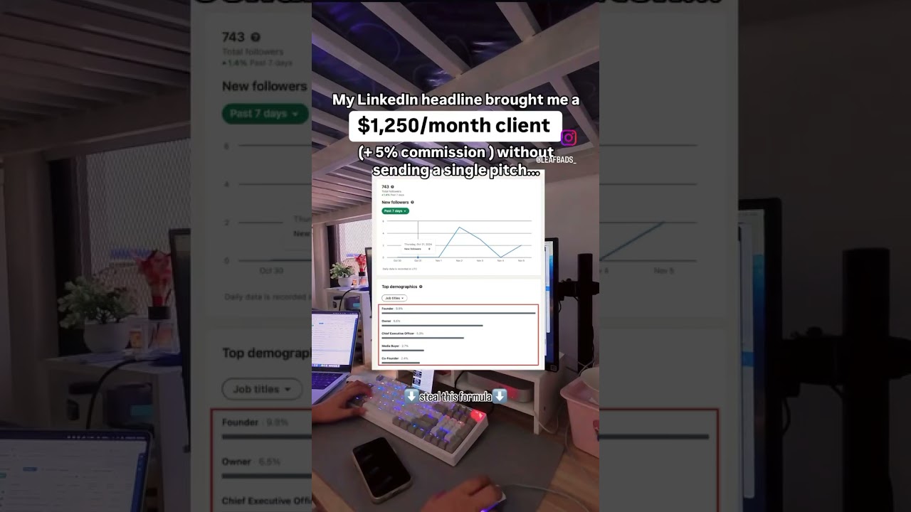 How I Got Premium Clients Using LinkedIn (FREE METHOD)