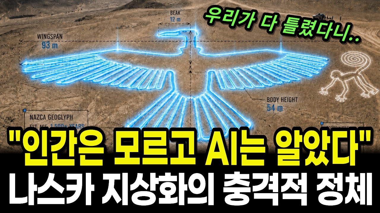 사막에 축구장 3개만 한 그림을 새긴 진짜 이유, 2천 년 전 그들은 왜 미쳐있었나