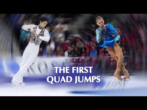The First Skaters to Successfully Land a Quad Jump