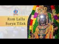 LIVE Ram Navami Ayodhya Surya Tilak Ayodhya Ram Mandir DD National
