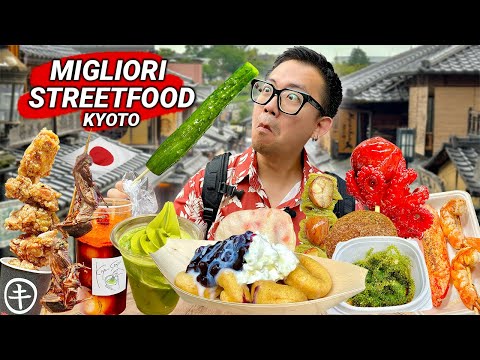MIGLIORI Street Food a Kyoto in Giappone!!🇯🇵