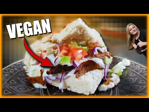 How to easily make the BEST vegan doner kebab yourself!