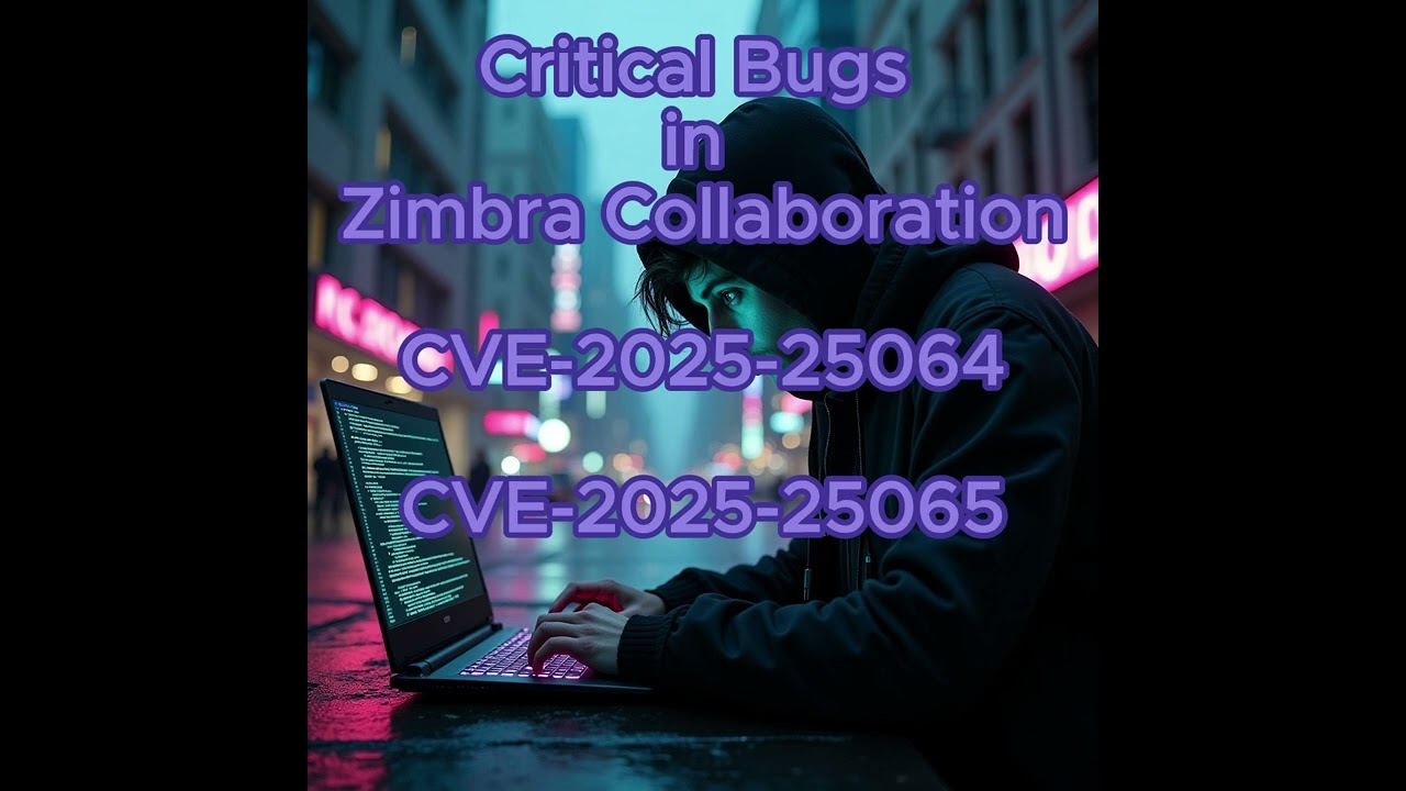 Critical bugs in Zimbra Collaboration - CVE-2025-25064