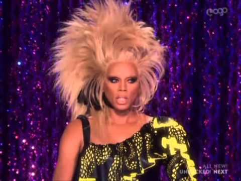 RuPaul's leitmotive: "Shantay, you stay."