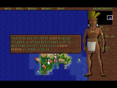 Sid Meier's Colonization (1994) Viceroy speedrun (14:35)