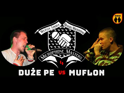 Muflon 🆚 Duże Pe 🎤 Microphone Masters 4 (freestyle rap battle)