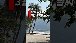 지금 다낭, 여행 오기 가장 좋은 타이밍 🌴 #다낭 #날씨