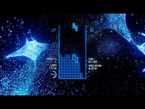Tetris Effects - The Deep | Connected (I'm Yours Forever) Hydelic - Gameplay