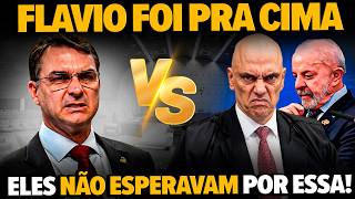 Flavio Bolsonaro É PERSEGUIDO POR LULA E MORAES, mas toma decisão que pega ambos de surpresa