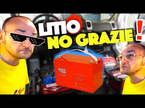 BATTERIA AL LITIO sul camper ?! NO GRAZIE ⛔
