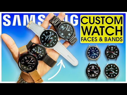 Galaxy Watch 6 Classic - How to get Custom Watch Faces [ROLEX TUDOR & MORE]