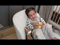 thumbnail: Meyco baby winter slaapoverall jumper Rib Mini Spot sand melange
