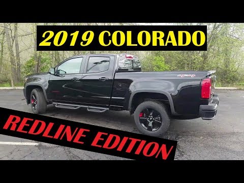 2019 Chevy COLORADO LT REDLINE EDITION 4x4 Crew Cab / Long Box - Walk Around & FULL REVIEW