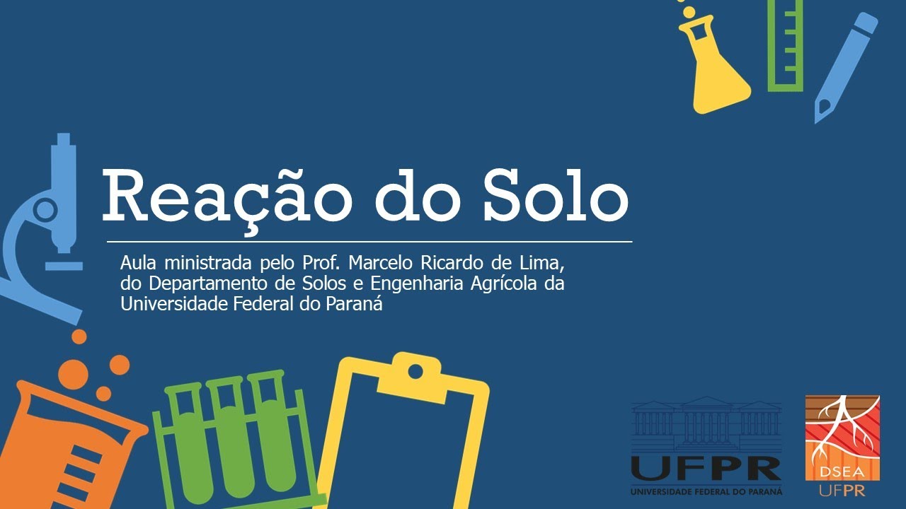 Química do Solo: Reação do solo