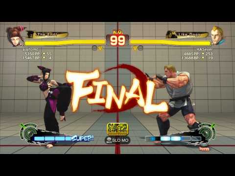 SSF4 AE 2012: aiaitomo (Juri) vs HASever (Abel) - Xbox Live Ranked Match