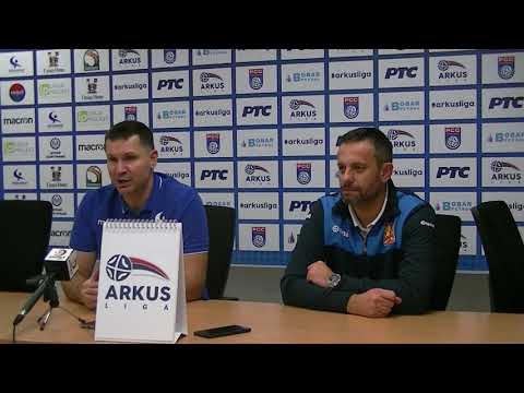 ARKUS liga 14. kolo / RK Železničar 1949 - RK Dubočica 54 / Konferencija za medije