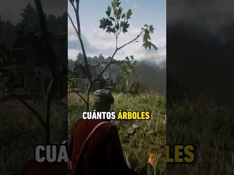 Un jugador quiso contar cuántos árboles hay en Red Dead Redemption 2, pero lo hizo de la forma más