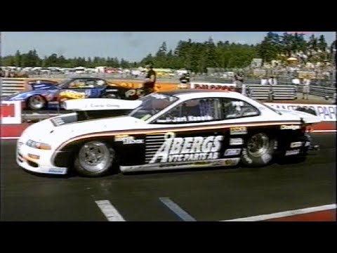 1999 FIA European Drag Racing Mantorp Park Pro Stock Top Fuel