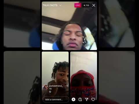 Nas EBK arguing w sheemy over who hair longer