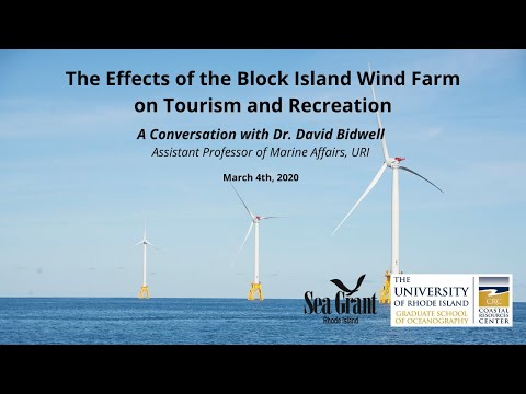 Ask the Experts: The Effects of the Block Island Wind Farm on Tourism & Recreation