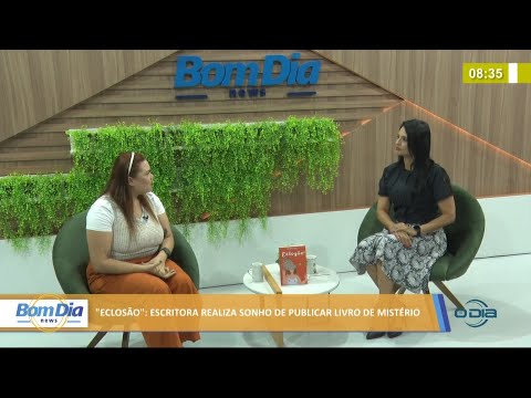 "Eclosão": Escritora realiza sonho de publicar livro de mistério 06 08 2021