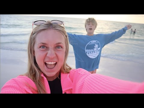 daily vlog/sunset beach trip in florida