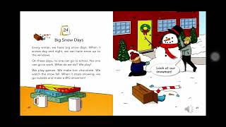 For beginners| One story a day| Book 1-Big Snow Days