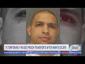 Texas Temporarily Pauses Prison Transports After Inmate Escape Rush Hour