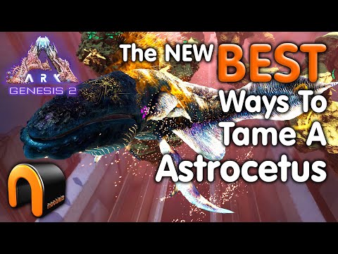 ARK The NEW BEST Ways To Tame Astrocetus Space Whale on Genesis 2 #ark