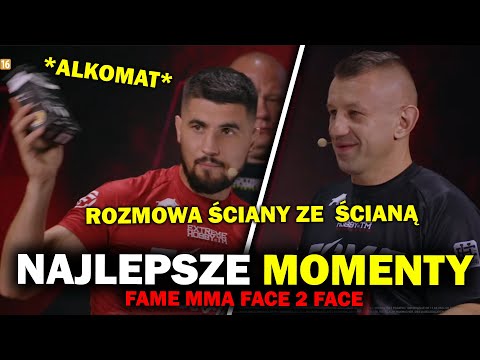 DON KASJO VS ADAMEK - ROZMOWA ŚCIANY ZE ŚCIANĄ | NAJLEPSZE MOMENTY FAME MMA FACE 2 FACE