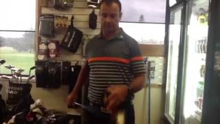 What's in the bag with Yamba Golf Professional John Wright
