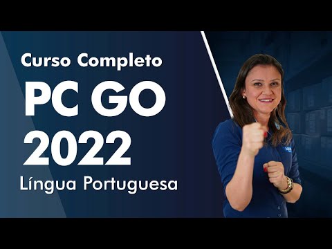 Curso Completo PC GO 2022  - Língua Portuguesa - AlfaCon