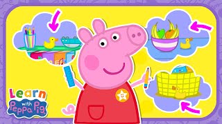 Learn Prepositions With Peppa Pig! 📝 Educationa