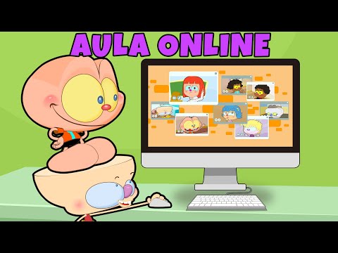 Mongo e Drongo na Aula Online - Desenho animado com A Escolinha de Mongo e Drongo em aula online