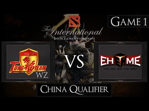 Dota 2 The International 2015 TongFu WZ vs Ehome