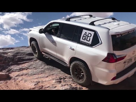 Fins and Things with Air Down Gear Up LX570 at Cruise Moab