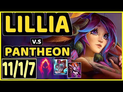 RAZORK (LILLIA) vs PANTHEON - 11/1/7 KDA JUNGLE CHALLENGER GAMEPLAY - EUW