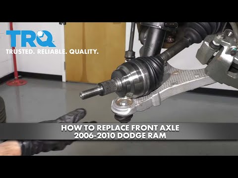 How to Replace Front Driver Side Axle 2006-10 Dodge RAM