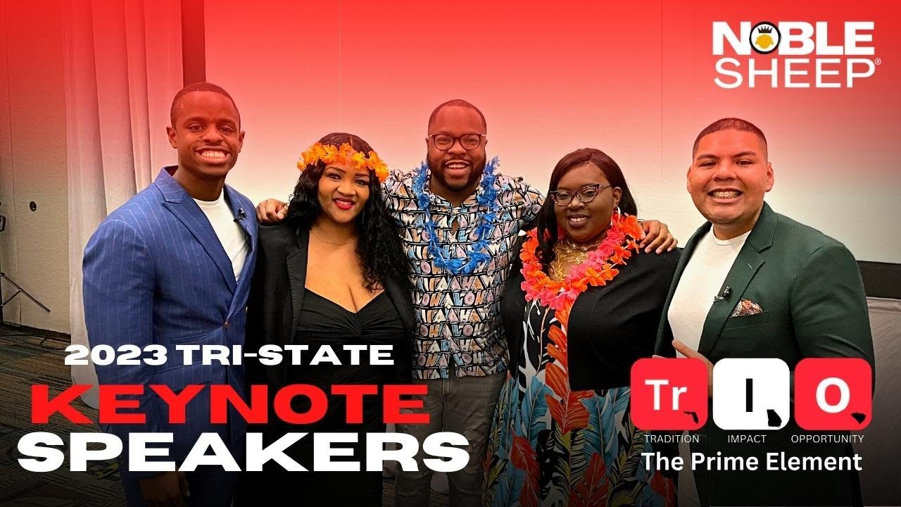 2023 TRIO TRI-STATE Conference | Keynote Speakers | Noble Sheep | #trioworks